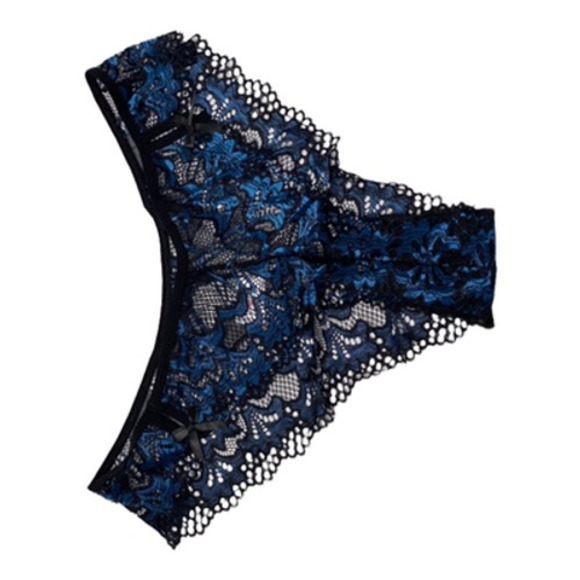 Knotty Knickers Set of 5 Panties Sz XL Multicolor Thong Cheeky SEXY (2187) - Picture 5 of 7